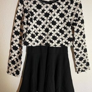 Cute short dress fall summer winter style party holiday for junoir women size S